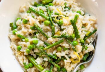 Spring Pea and Jersey Asparagus Risotto