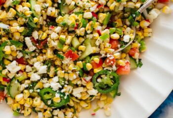 Garden Corn & Herb Salad