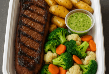 A Nice Steak Dinner