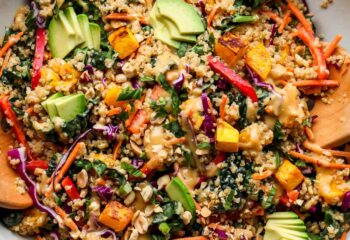 Thai Butternut Squash Quinoa Salad