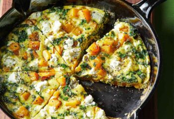 Honeynut, Arugula & Mozz Frittata Honeynut, Arugula & Mozz Frittata