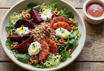 Blood Orange, Beet & Farro Salad Blood Orange, Beet & Farro Salad
