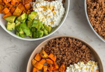 That TikTok Ground Beef & Sweet Potato Bowl