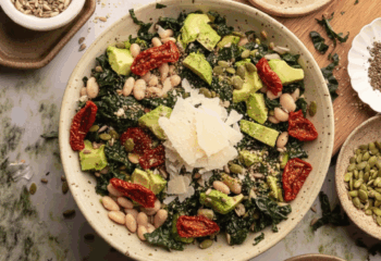 Tuscan White Bean and Kale Salad