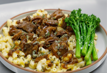 Braised Beef Mac & Cheese