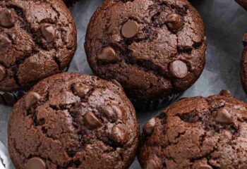 Double Chocolate Chip Muffins Double Chocolate Chip Muffins