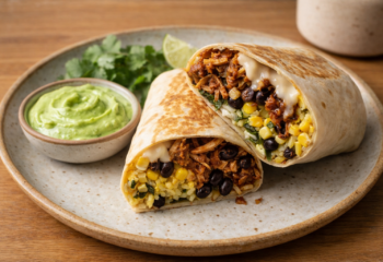 Chicken Tinga Burrito Chicken Tinga Burrito