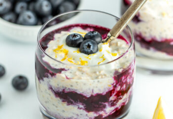 Lemon Blueberry Overnight Oats