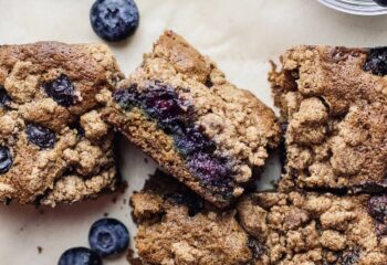 Blueberry Crumb Cake Baked Oats