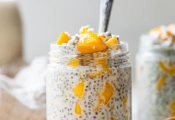 Mango Coconut Chia Pudding