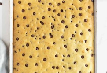 Chocolate Chip Sheet Pan Pancakes